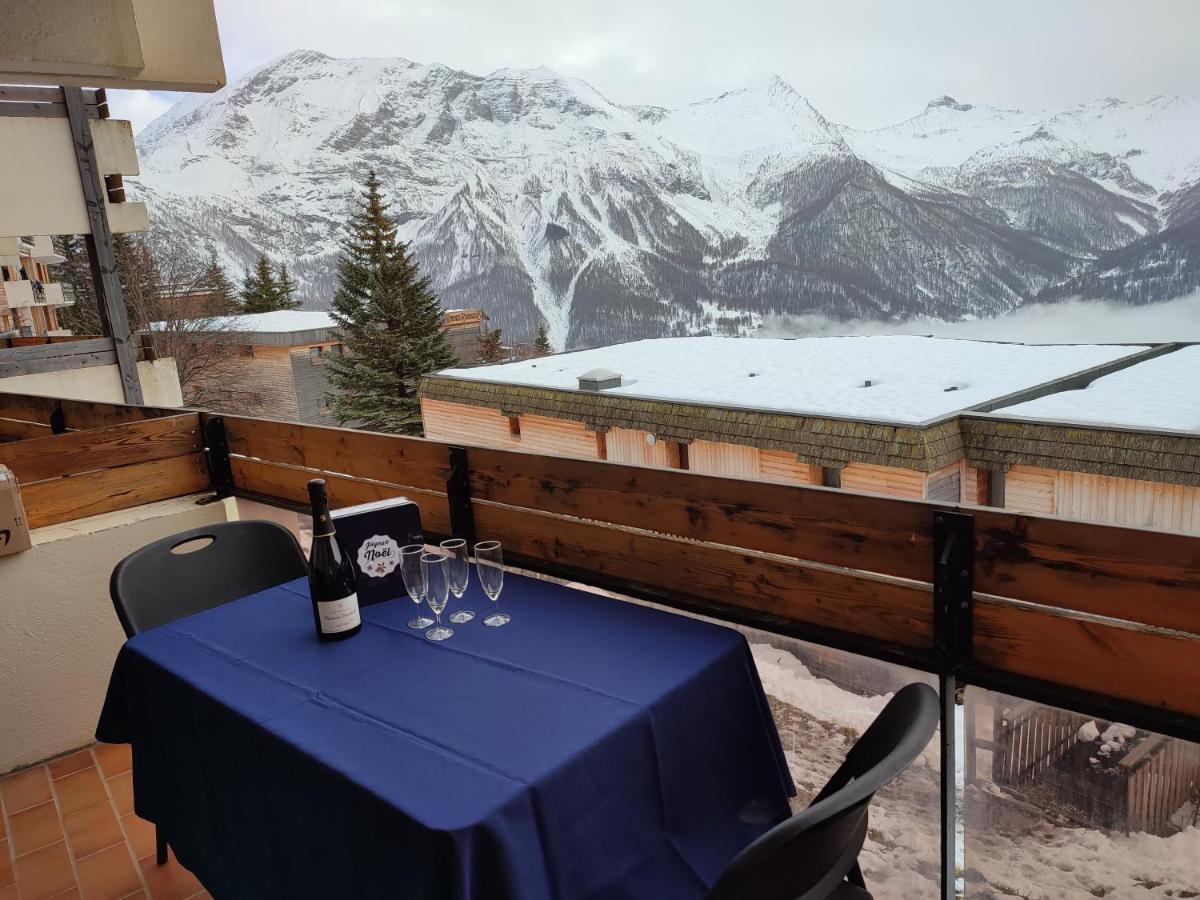 Le Cosy Aux Pieds Des Pistes Appartement Avec Balcon Plein Centre Orcières Exteriér fotografie